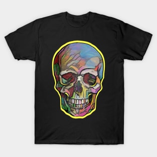 The Happy Skull (Yellow) T-Shirt